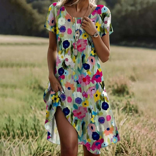 Emely | Colorful Floral Dress™