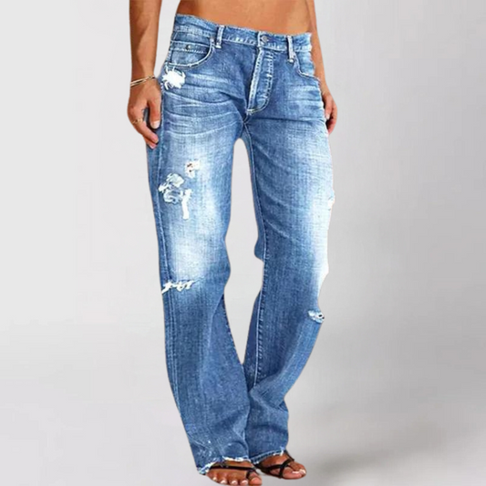 Abigail - Loose Wide Jeans for Women