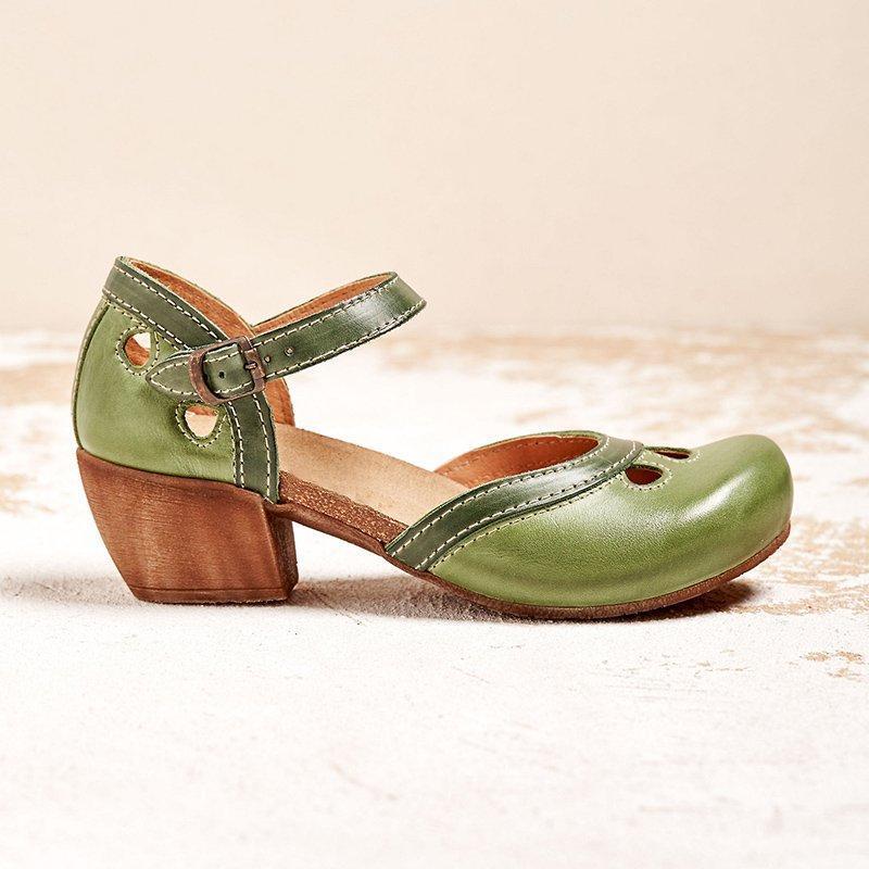 Amanda™ - Comfortable Low-Heeled Sandals