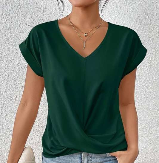 Megan™ | The Perfect V-Neck Top