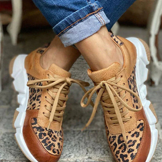 Melissa | Leopard Print Sneakers