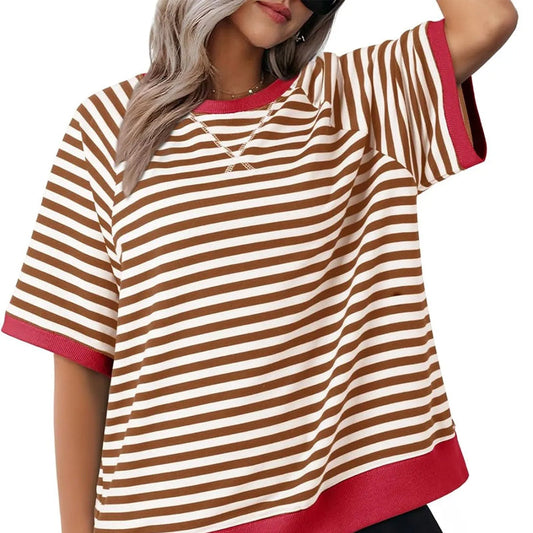 Daphne™ | Casual Striped T-Shirt